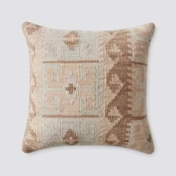 Adana Kilim Pillow -US Home Sales 2024 Adana Kilim Pillow Latte 1