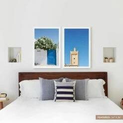 Morocco .01 - Set Of 2 12 Morocco .01 - Set Of 2 -US Home Sales 2024 Art Images Size Labels.111