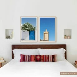 Morocco .01 - Set Of 2 16 Morocco .01 - Set Of 2 -US Home Sales 2024 Art Images Size Labels.112