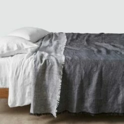 Arya Linen Bed Blanket 40 Arya Linen Bed Blanket -US Home Sales 2024 Arya Linen Bed Blanket Midnight 1 59e3bd86 f5fe 44d2 bb2f 04838020c35f