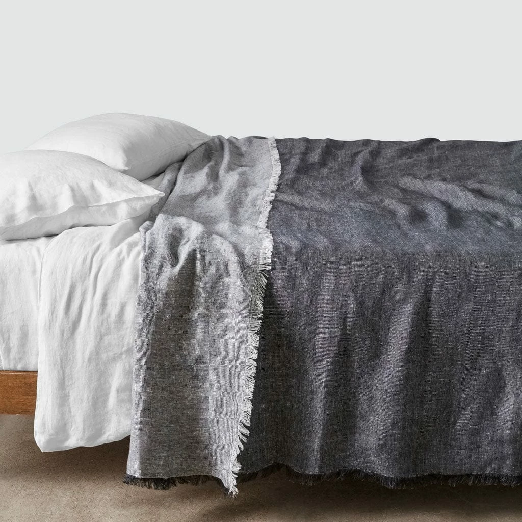 Arya Linen Bed Blanket 21 Arya Linen Bed Blanket - Image 19
