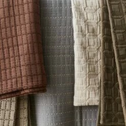 Ayla Organic Cotton Quilted Bed Blanket -US Home Sales 2024 Ayla Organic Cotton Quilt Ivory 2