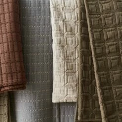 Gazebo Parts Direct Sales Store -US Home Sales 2024 Ayla Organic Cotton Quilt Olive 2