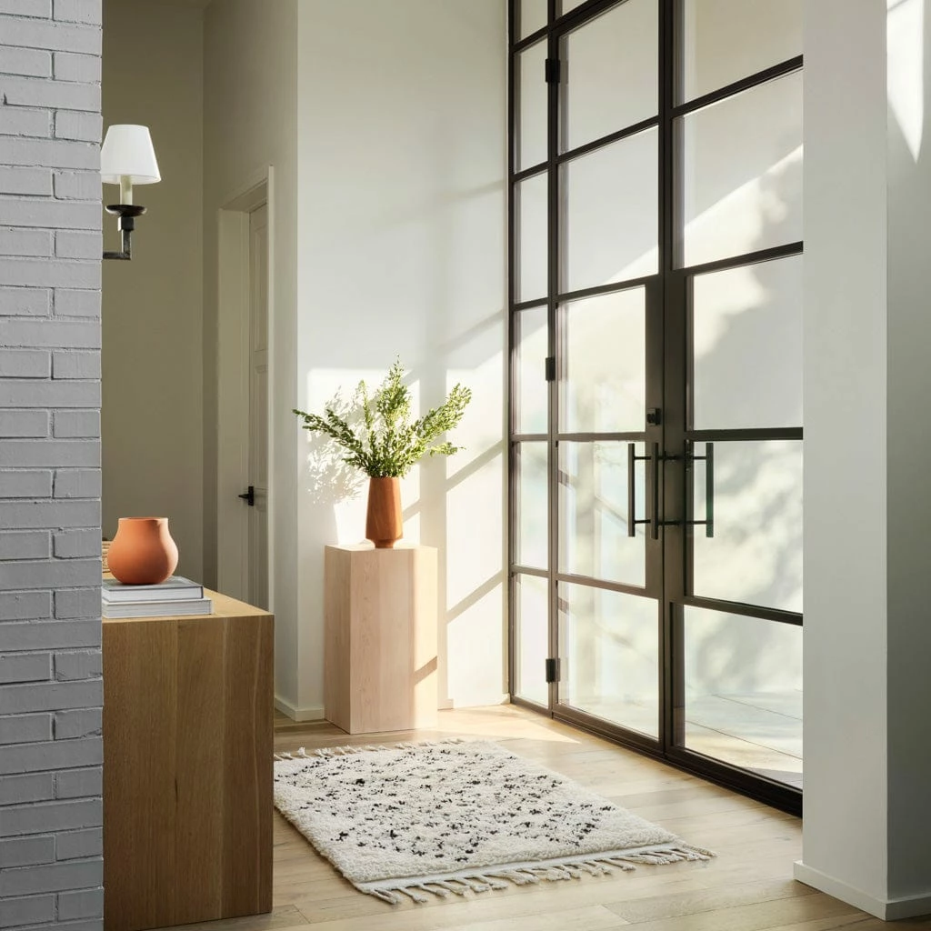 Aziza Hand-Knotted Beni Ourain Accent Rug 4 Aziza Hand-Knotted Beni Ourain Accent Rug - Image 2