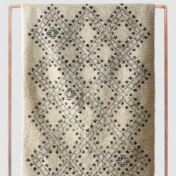 Aziza Hand-Knotted Beni Ourain Area Rug