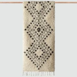 Aziza Hand-Knotted Beni Ourain Runner