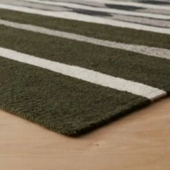 Bandera Handwoven Accent Rug 38 Bandera Handwoven Accent Rug -US Home Sales 2024 Bandera Flatweave Accent Rug Olive 4