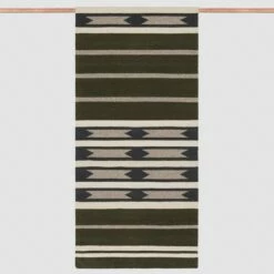 Bandera Handwoven Accent Rug 41 Bandera Handwoven Accent Rug -US Home Sales 2024 Bandera Flatweave Runner Olive 1