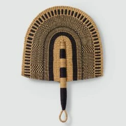 Bolga Fans - Black & Natural -US Home Sales 2024 Bolga Fan Black Natural Large 1