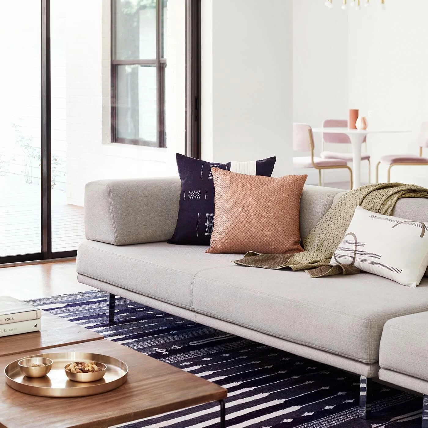 Dhara Leather Square Pillow 4 Dhara Leather Square Pillow - Image 2