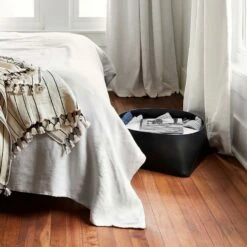 Azad Low Leather Storage Bin -US Home Sales 2024 Citizenry Feb26 24620 Final