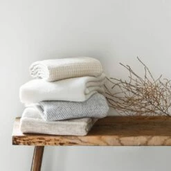 Contigo Chunky Wool Throw -US Home Sales 2024 Contigo Throw Sand 7