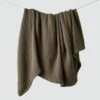 Cotton Gauze Throw 1 Cotton Gauze Throw -US Home Sales 2024 Cotton Gauze Throw Olive 1