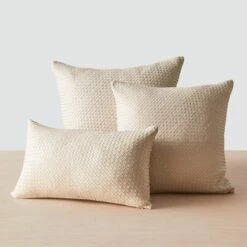 Dhara Leather Square Pillow 27 Dhara Leather Square Pillow -US Home Sales 2024 Dhara Leather Square Pillow Ivory 4