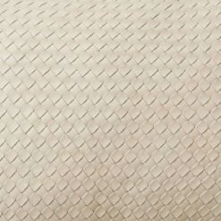 Dhara Leather Lumbar Pillow -US Home Sales 2024 Dhara Lumbar Pillow Ivory 12x30 2