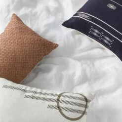 Dhara Leather Lumbar Pillow - Small -US Home Sales 2024 Dhara Lumbar Pillow Small 4