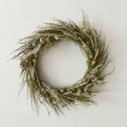 Dried Wildflower And Greenery Wreath