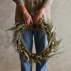Dried Wildflower And Greenery Wreath 12 Dried Wildflower And Greenery Wreath -US Home Sales 2024 Dried Wildflower and Greenery Wreath Medium 4
