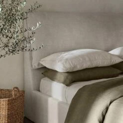Drift Bed 12 Drift Bed -US Home Sales 2024 Drift Bed All Natural Linen Flax 3