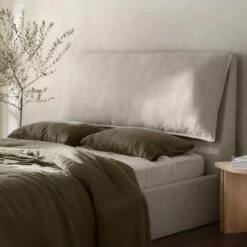 Drift Bed 14 Drift Bed -US Home Sales 2024 Drift Bed All Natural Linen Flax 6