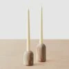 Eshana Sandstone Candle Holders - Set Of 2 -US Home Sales 2024 Eshana Sandstone Candle Holders 1