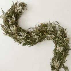 Fresh Olive And Dried Floral Garland - 6 Ft -US Home Sales 2024 Fresh Olive and Dried Floral Garland 2 Dried