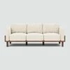 Helm Sofa -US Home Sales 2024 Helm Sofa Performance Linen Weave Pearl 1