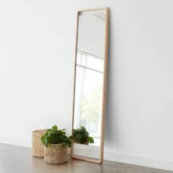 Hinoki Wood Floor Mirror -US Home Sales 2024 Hinoki Wood Mirror Standard 1