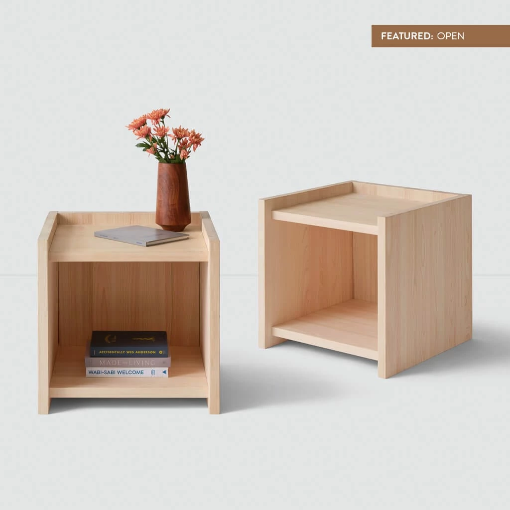 Hinoki Wood Nightstand 14 Hinoki Wood Nightstand - Image 12