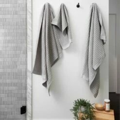 Imabari Waffle Towel Set 32 Imabari Waffle Towel Set -US Home Sales 2024 Imabari Waffle Towel Grey 16
