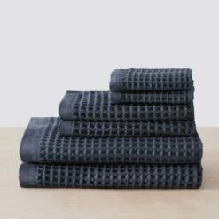 Imabari Waffle Towels 27 Imabari Waffle Towels -US Home Sales 2024 Imabari Waffle Towel Indigo 17