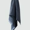 Imabari Waffle Towels -US Home Sales 2024 Imabari Waffle Towel Indigo 2