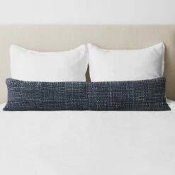 Isidora Lumbar Pillow -US Home Sales 2024 Isidora Lumbar PIllow Navy Updated 1