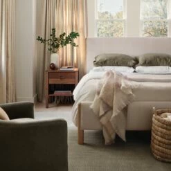 Laurel Bed With Low Footboard -US Home Sales 2024 Laurel Bed Low Footboard Oat Maple 5