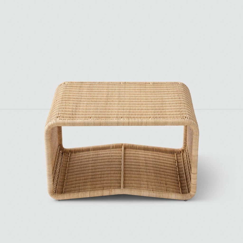 Liang Wicker Ottoman 5 Liang Wicker Ottoman - Image 3