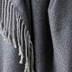 Lirio Alpaca Throw -US Home Sales 2024 Lirio Alpaca Throw Stone Blue 2