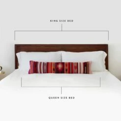 Baya Lumbar Pillow -US Home Sales 2024 LumbarPillowDimension Diagrams Baya