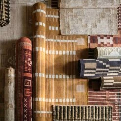 Maheen Handwoven Area Rug 17 Maheen Handwoven Area Rug -US Home Sales 2024 Maheen Area Rug Tobacco 4