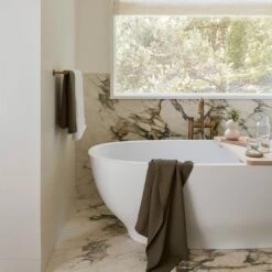 Mara Organic Waffle Towels -US Home Sales 2024 Mara Organic Waffle Towel Olive 11