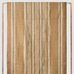 Mendoza Handwoven Area Rug -US Home Sales 2024 Mendoza Chunky Wool AreaRug Mustard 1