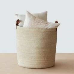 Mercado Storage Baskets - Round -US Home Sales 2024 Mercado Storage Baskets Round Oversized 1