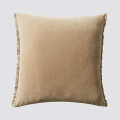 Naveta Velvet Pillow -US Home Sales 2024 Naveta Velvet PIllow Camel 1