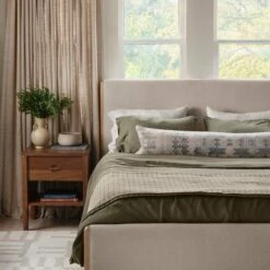 Naya Organic Cotton Quilted Bed Blanket -US Home Sales 2024 Naya Organic Cotton Quilt Moss 8