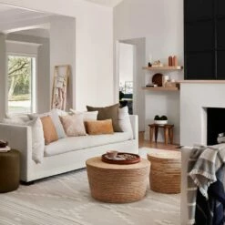 Neena Handwoven Area Rug -US Home Sales 2024 Neena Area Rug Flax 9