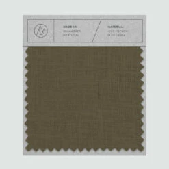 Linen Bedding Swatches -US Home Sales 2024 Olive