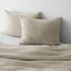 Organic Cotton Gauze Duvet Set -US Home Sales 2024 Organic Cotton Gauze Duvet Set Tan 1