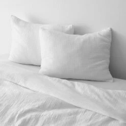 Organic Cotton Gauze Duvet Set -US Home Sales 2024 Organic Cotton Gauze Duvet Set White 1