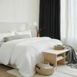 Organic Cotton Gauze Duvet Set -US Home Sales 2024 Organic Cotton Gauze Duvet Set White 5