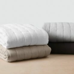 Organic Cotton Gauze Quilt 30 Organic Cotton Gauze Quilt -US Home Sales 2024 Organic Cotton Gauze Quilt White 2