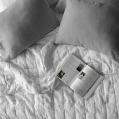 Organic Cotton Gauze Quilt 32 Organic Cotton Gauze Quilt -US Home Sales 2024 Organic Cotton Gauze Quilt White 4